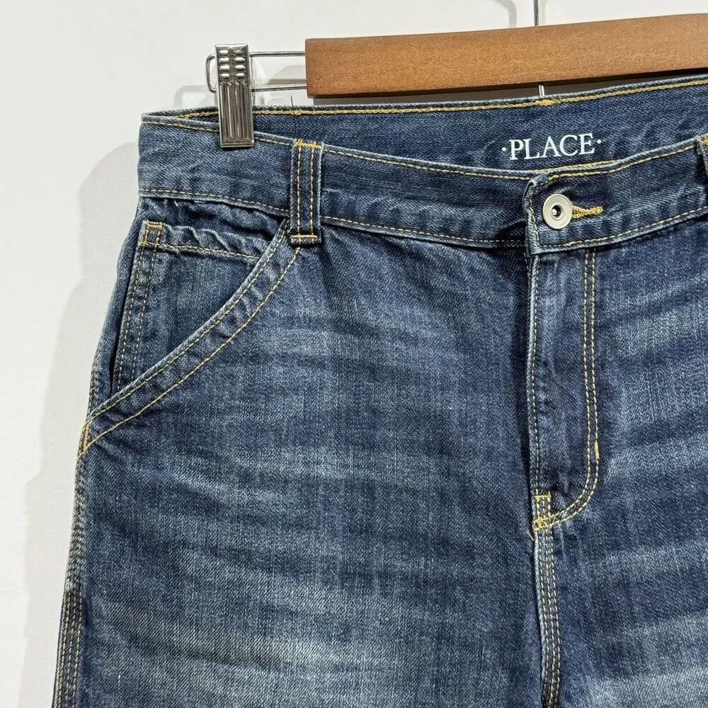 The Children's Place Blue 5 Pocket Denim Shorts Size 16